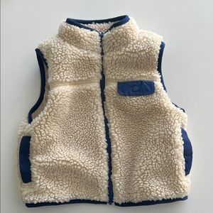 Janie and Jack Cozy Sherpa Vest — 18-24M